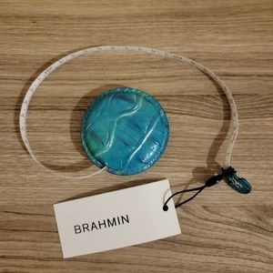 New Brahmin OCEAN SOLID MELBOURNE Retractable Tape Measure